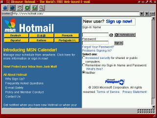 HotMail - Click for big picture!